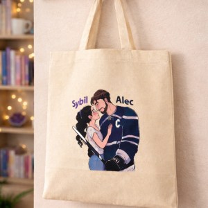 Totebag Sybil et Alec (La Glace Dans Ton Coeur)