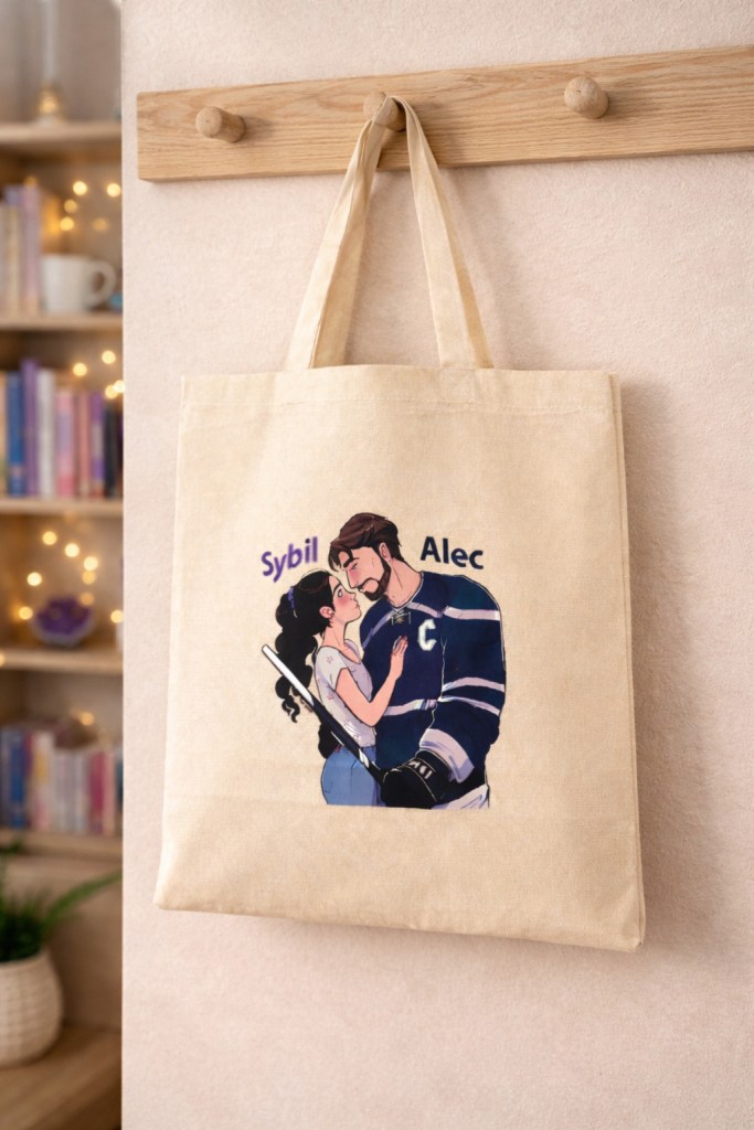 Totebag Sybil et Alec (La Glace Dans Ton Coeur)